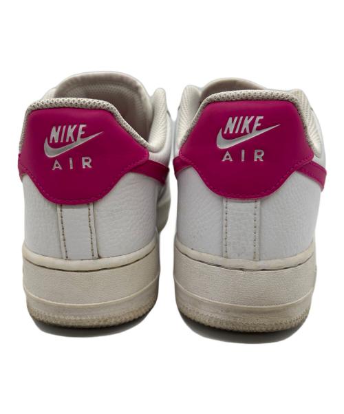 NIKE（ナイキ）NIKE (ナイキ) AIR FORCE 1 '07 ホワイト×ピンク サイズ:25.5の古着・服飾アイテム