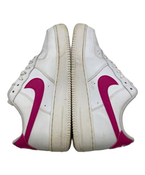 NIKE（ナイキ）NIKE (ナイキ) AIR FORCE 1 '07 ホワイト×ピンク サイズ:25.5の古着・服飾アイテム