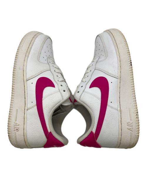 NIKE（ナイキ）NIKE (ナイキ) AIR FORCE 1 '07 ホワイト×ピンク サイズ:25.5の古着・服飾アイテム