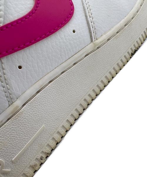 NIKE（ナイキ）NIKE (ナイキ) AIR FORCE 1 '07 ホワイト×ピンク サイズ:25.5の古着・服飾アイテム