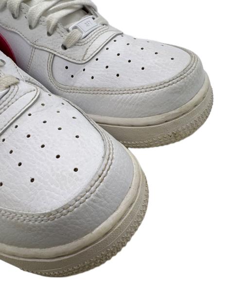 NIKE（ナイキ）NIKE (ナイキ) AIR FORCE 1 '07 ホワイト×ピンク サイズ:25.5の古着・服飾アイテム