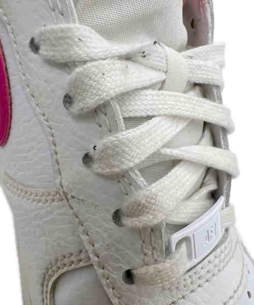 NIKE（ナイキ）NIKE (ナイキ) AIR FORCE 1 '07 ホワイト×ピンク サイズ:25.5の古着・服飾アイテム