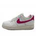 NIKE (ナイキ) AIR FORCE 1 '07 ホワイト×ピンク サイズ:25.5：6000円