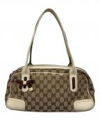 GUCCIグッチ）の古着「ハンドバッグ GG プリンシー」｜ベージュ