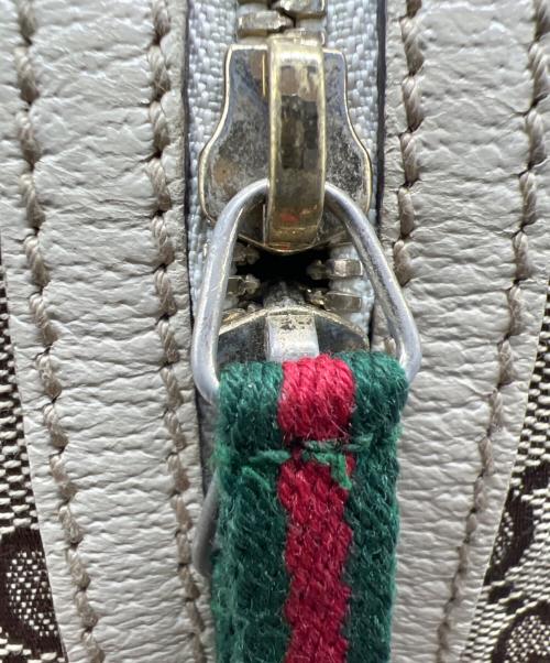 GUCCI（グッチ）GUCCI (グッチ) ハンドバッグ GG プリンシー ベージュの古着・服飾アイテム