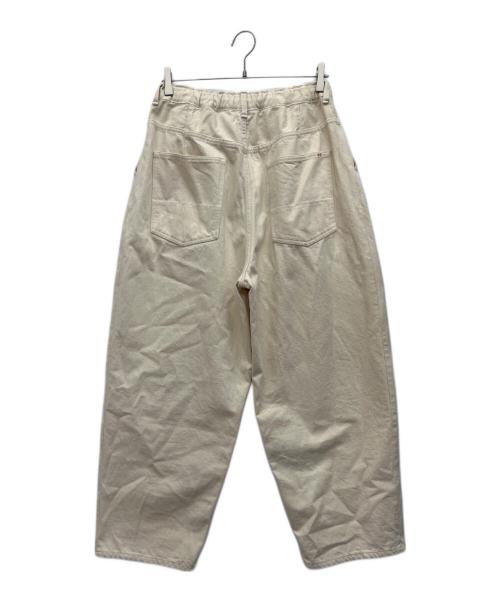 Arte Povera（アルテポーヴェラ）Arte Povera (アルテポーヴェラ) タックパンツ アイボリー サイズ:Mの古着・服飾アイテム