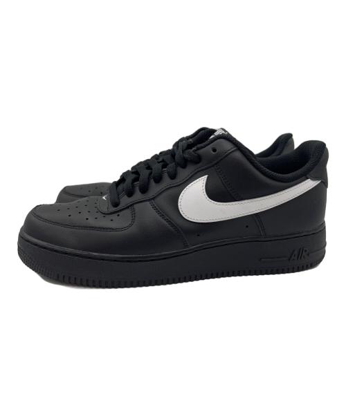 NIKE（ナイキ）NIKE (ナイキ) AIR FORCE 1 '07 BLACK/WHITE-BLACK ブラック サイズ:28の古着・服飾アイテム