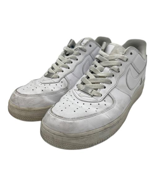 NIKE（ナイキ）NIKE (ナイキ) SUPREME (シュプリーム) ローカットスニーカー ホワイト サイズ:27.5の古着・服飾アイテム