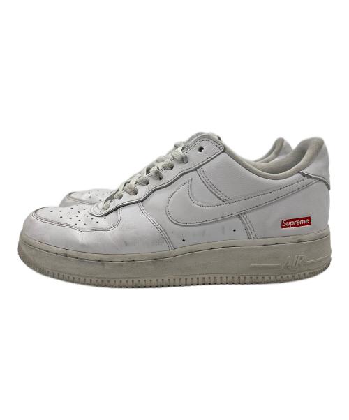 NIKE（ナイキ）NIKE (ナイキ) SUPREME (シュプリーム) ローカットスニーカー ホワイト サイズ:27.5の古着・服飾アイテム