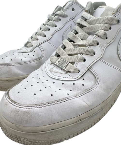 NIKE（ナイキ）NIKE (ナイキ) SUPREME (シュプリーム) ローカットスニーカー ホワイト サイズ:27.5の古着・服飾アイテム