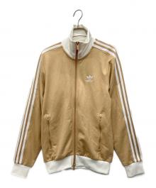 adidas Originals（アディダスオリジナル）の古着「アディカラー クラシックス トラックトップ」｜ベージュ