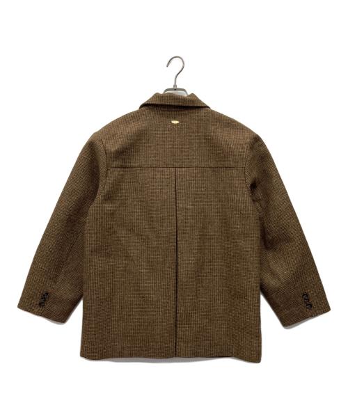 I AM（アイアム）I AM (アイアム) テーラードジャケット ブラウン サイズ:Freeの古着・服飾アイテム