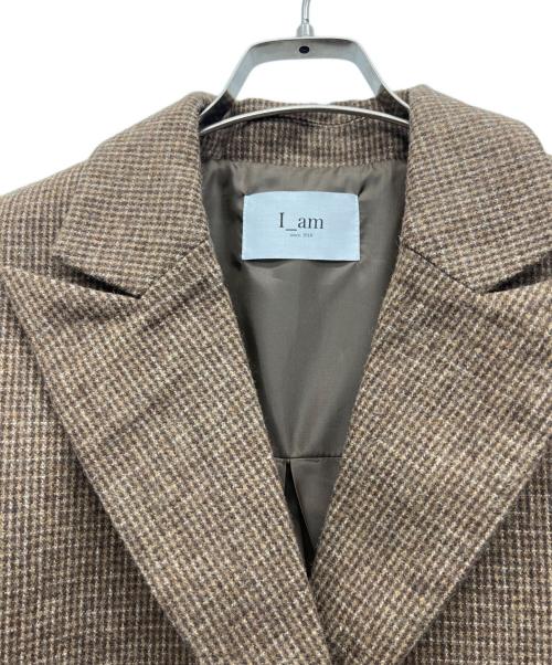 I AM（アイアム）I AM (アイアム) テーラードジャケット ブラウン サイズ:Freeの古着・服飾アイテム
