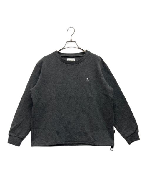 GRAMICCI（グラミチ）GRAMICCI (グラミチ) クルーネックスウェット グレー サイズ:Sの古着・服飾アイテム
