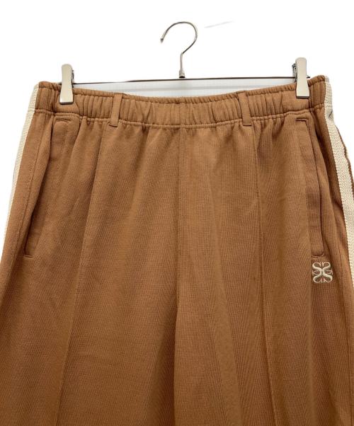 SATUR（セター）SATUR (セター) トラックパンツ ブラウン サイズ:Lの古着・服飾アイテム