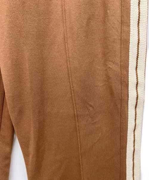 SATUR（セター）SATUR (セター) トラックパンツ ブラウン サイズ:Lの古着・服飾アイテム