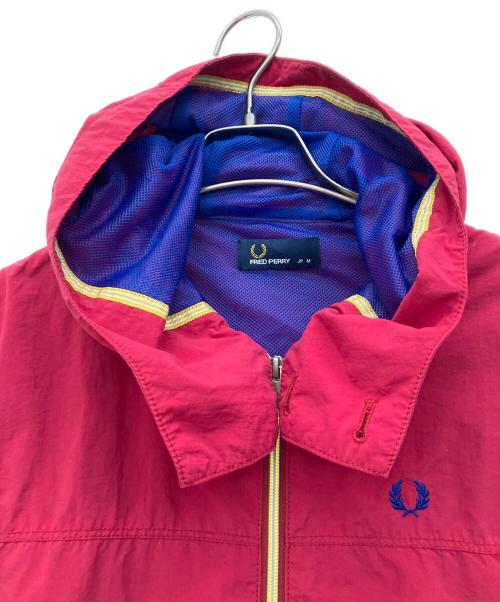 FRED PERRY（フレッドペリー）FRED PERRY (フレッドペリー) ジップアップジャケット レッド サイズ:Mの古着・服飾アイテム