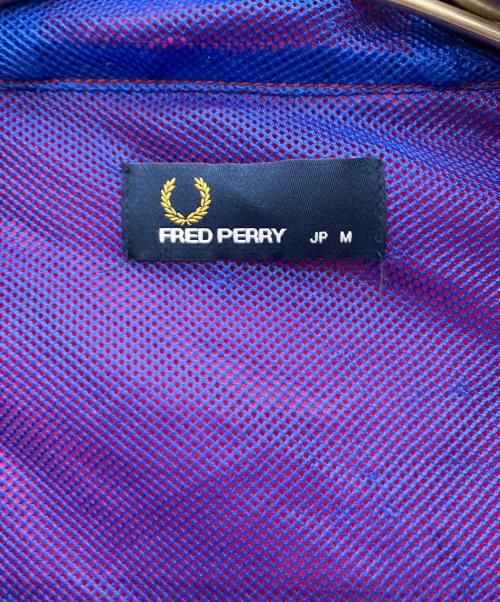 FRED PERRY（フレッドペリー）FRED PERRY (フレッドペリー) ジップアップジャケット レッド サイズ:Mの古着・服飾アイテム