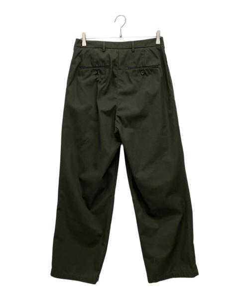 WILLY CHAVARRIA（ウィリーチャバリア）WILLY CHAVARRIA (ウィリーチャバリア) タックパンツ カーキ サイズ:38の古着・服飾アイテム