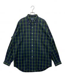 RALPH LAUREN（ラルフローレン）の古着「長袖シャツ」｜グリーン
