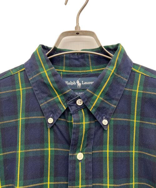 RALPH LAUREN（ラルフローレン）RALPH LAUREN (ラルフローレン) 長袖シャツ グリーン サイズ:Lの古着・服飾アイテム
