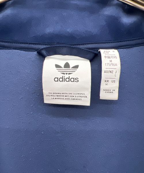 adidas（アディダス）adidas (アディダス) ベロアトラックジャケット ブルー サイズ:Lの古着・服飾アイテム