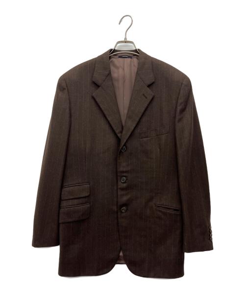 HERMES（エルメス）HERMES (エルメス) テーラードジャケット ブラウン サイズ:50の古着・服飾アイテム