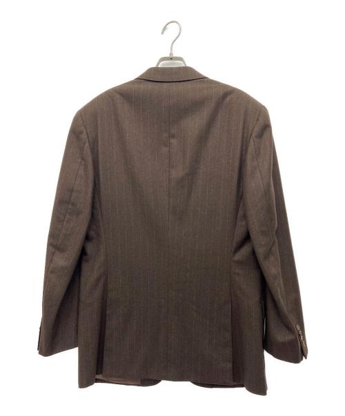 HERMES（エルメス）HERMES (エルメス) テーラードジャケット ブラウン サイズ:50の古着・服飾アイテム