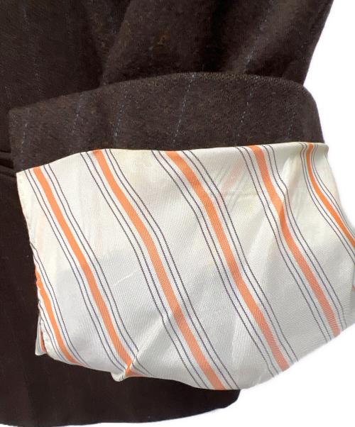 HERMES（エルメス）HERMES (エルメス) テーラードジャケット ブラウン サイズ:50の古着・服飾アイテム