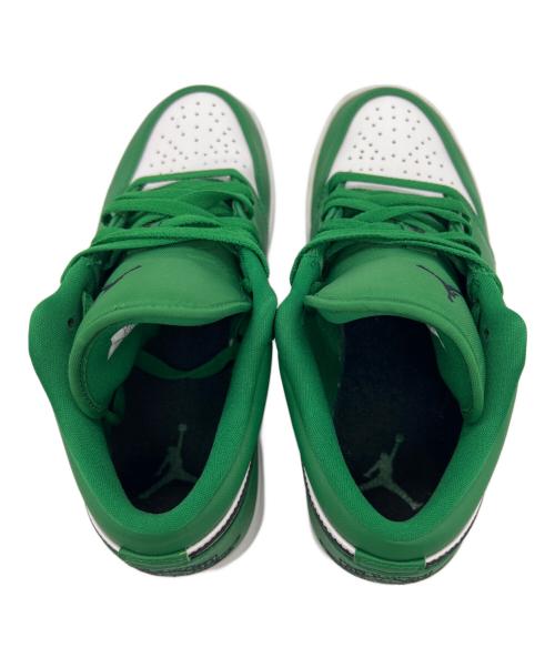 NIKE（ナイキ）NIKE (ナイキ) Air Jordan 1 Low グリーン サイズ:25の古着・服飾アイテム