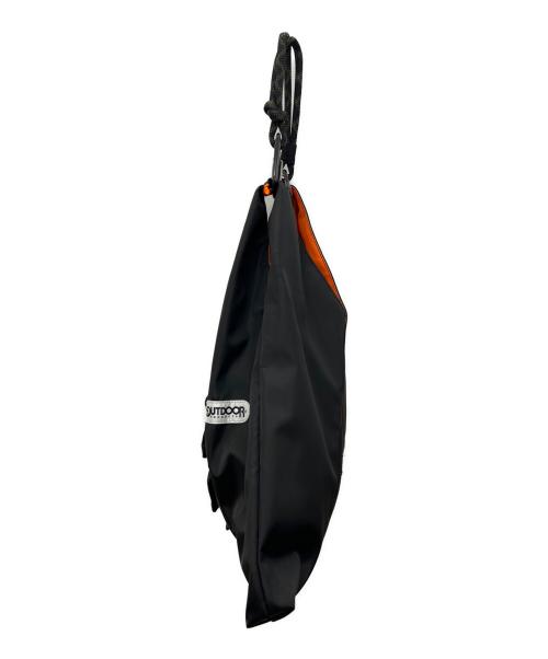 Risley（リズレー）Risley (リズレー) OUTDOOR PRODUCTS (アウトドア プロダクツ) トライアングルフリルバッグ ブラックの古着・服飾アイテム