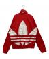 adidas Originals (アディダスオリジナル) ビッグ トレフォイル トラック トップ レッド：5000円