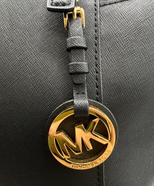 MICHAEL KORS（マイケルコース）MICHAEL KORS (マイケルコース) トートバッグ ブラックの古着・服飾アイテム