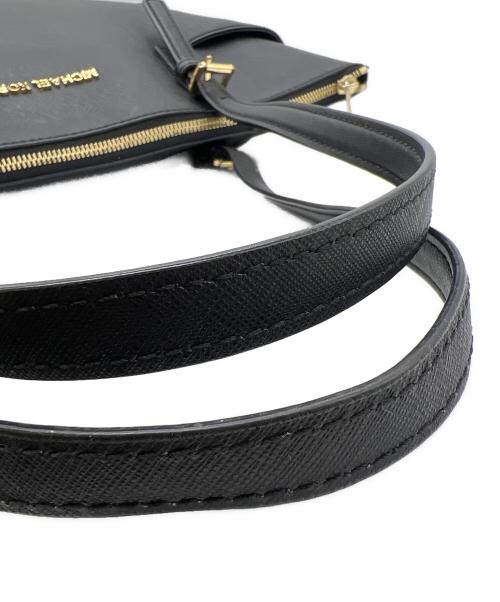 MICHAEL KORS（マイケルコース）MICHAEL KORS (マイケルコース) トートバッグ ブラックの古着・服飾アイテム