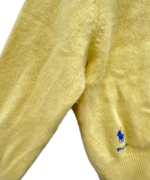 POLO RALPH LAUREN（ポロ・ラルフローレン）POLO RALPH LAUREN (ポロ・ラルフローレン) 厚手ニット イエロー サイズ:160の古着・服飾アイテム
