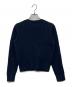 POLO RALPH LAUREN (ポロ・ラルフローレン) 丸首コットンケーブルカーディガン ネイビー サイズ:L 12-14：8000円
