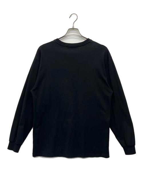 MSGM（エムエスジーエム）MSGM (エムエスジーエム) 長袖Tシャツ ブラック サイズ:Sの古着・服飾アイテム