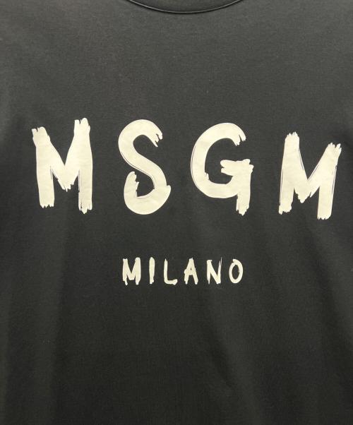 MSGM（エムエスジーエム）MSGM (エムエスジーエム) 長袖Tシャツ ブラック サイズ:Sの古着・服飾アイテム