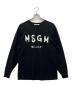 MSGM（エムエスジーエム）の古着「長袖Tシャツ」｜ブラック