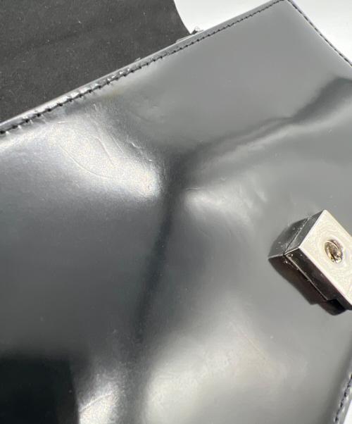 FURLA（フルラ）FURLA (フルラ) スプレンディダ ミニショルダー ブラック×ブラウンの古着・服飾アイテム