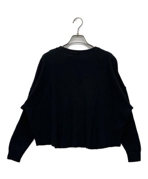 KAGURE（カグレ）KAGURE (カグレ) 長袖カットソー ブラック サイズ:FREEの古着・服飾アイテム