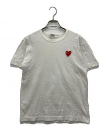 PLAY COMME des GARCONS（プレイコムデギャルソン）の古着「半袖カットソー」｜ホワイト