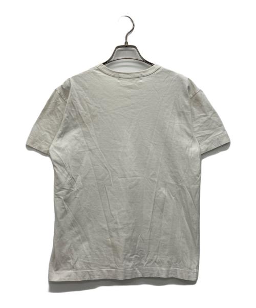 PLAY COMME des GARCONS（プレイコムデギャルソン）PLAY COMME des GARCONS (プレイコムデギャルソン) 半袖カットソー ホワイト サイズ:Mの古着・服飾アイテム