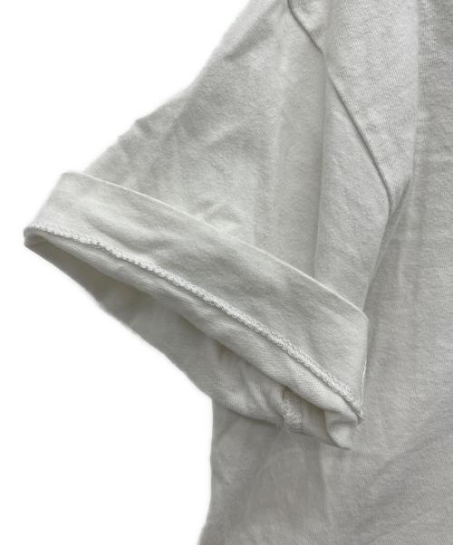 PLAY COMME des GARCONS（プレイコムデギャルソン）PLAY COMME des GARCONS (プレイコムデギャルソン) 半袖カットソー ホワイト サイズ:Mの古着・服飾アイテム