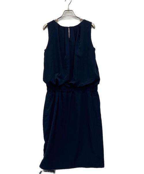 BEAMS（ビームス）BEAMS (ビームス) ノースリーブワンピース ネイビー サイズ:Mの古着・服飾アイテム