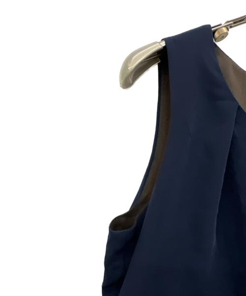 BEAMS（ビームス）BEAMS (ビームス) ノースリーブワンピース ネイビー サイズ:Mの古着・服飾アイテム
