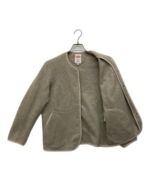 DANTON（ダントン）DANTON (ダントン) フリースノーカラージャケット ベージュ サイズ:34の古着・服飾アイテム