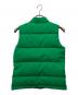 POLO RALPH LAUREN (ポロ・ラルフローレン) リバーシブルダウンベスト グリーン×ネイビー サイズ:M：5000円