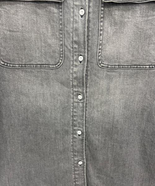 HEALTHY（ヘルシー）HEALTHY (ヘルシー) Almondデニムシャツ グレーの古着・服飾アイテム