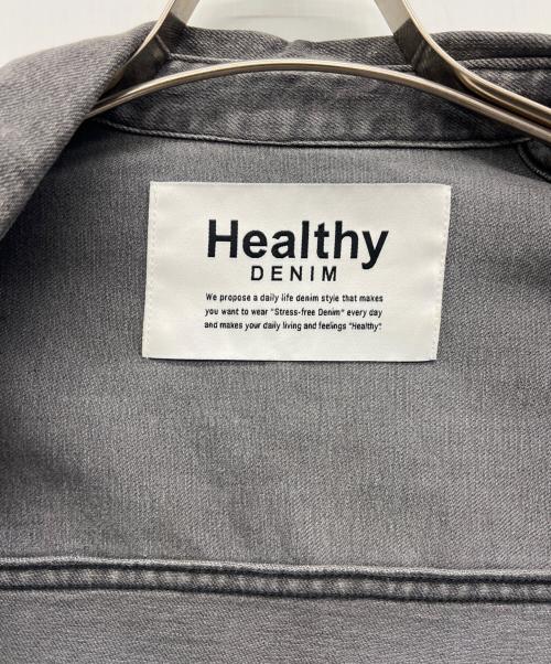 HEALTHY（ヘルシー）HEALTHY (ヘルシー) Almondデニムシャツ グレーの古着・服飾アイテム